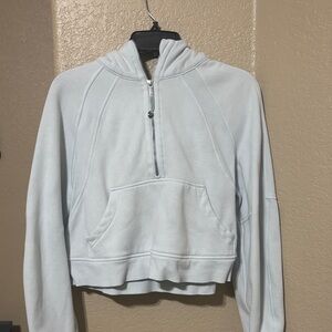 lululemon athletica scuba cropped Light Blue